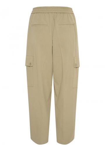 Брюки с накладными карманами