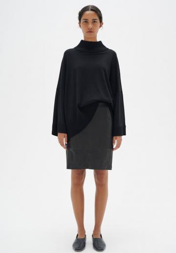 Кожаная юбка