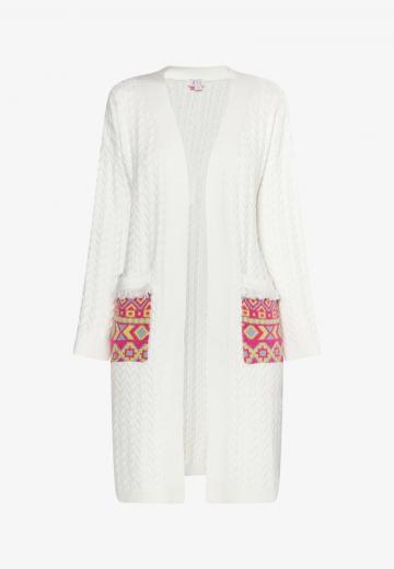 Длинный жилет