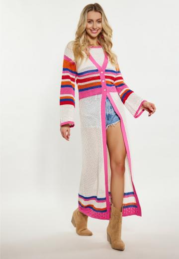 Длинный жилет