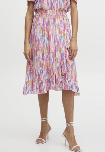 Юбка с воланами