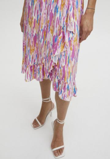 Юбка с воланами