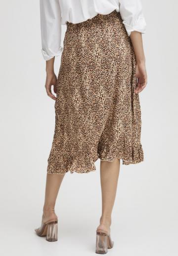 Юбка с воланами