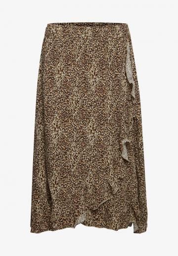 Юбка с воланами