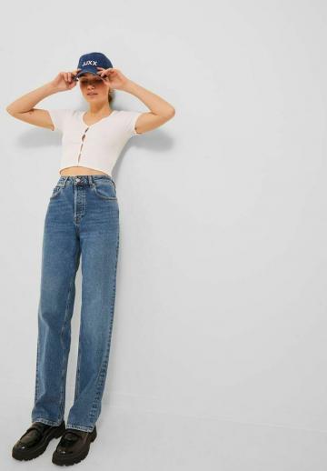 Прямые джинсы