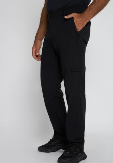 Брюки с накладными карманами