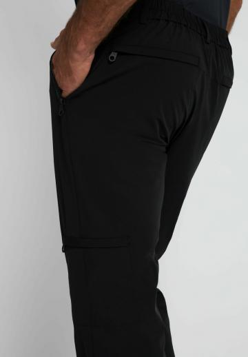 Брюки с накладными карманами