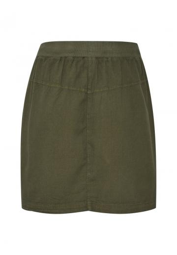 Юбка с накладными карманами