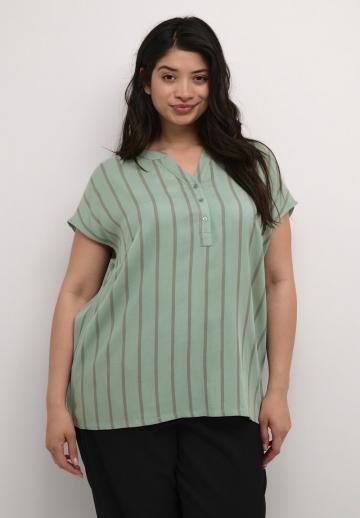 Атласная блузка