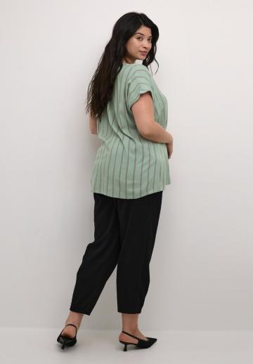 Атласная блузка