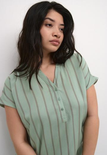 Атласная блузка