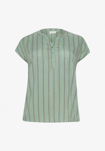 Атласная блузка