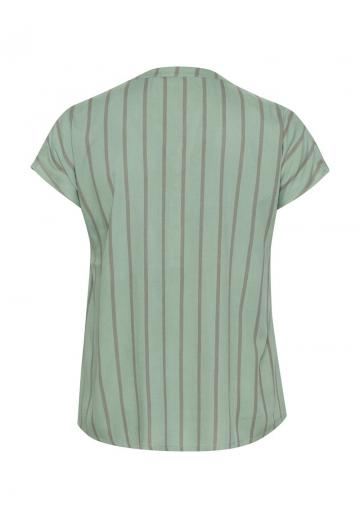 Атласная блузка