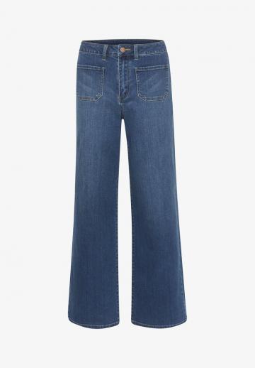 Прямые джинсы