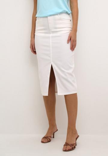 Юбка с накладными карманами