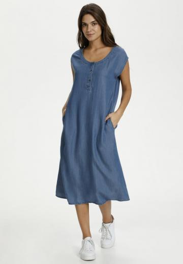 Джинсовое платье