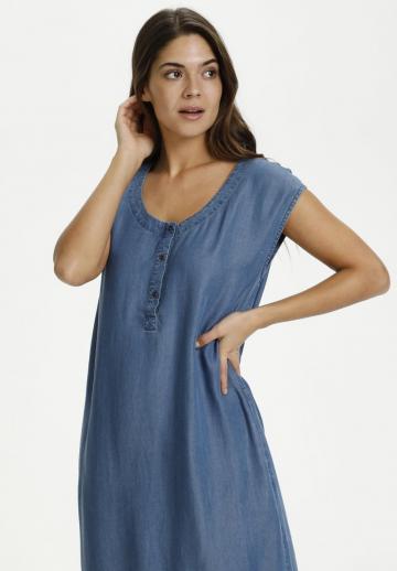 Джинсовое платье