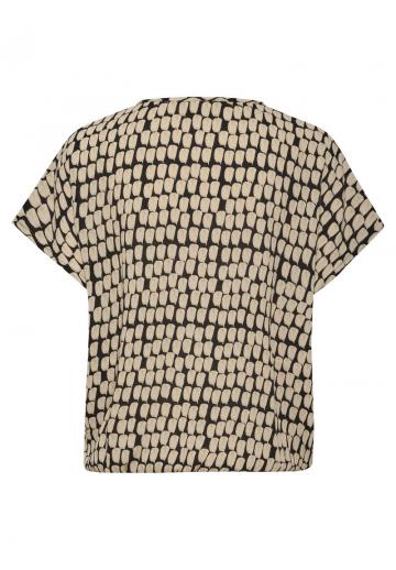 Атласная блузка