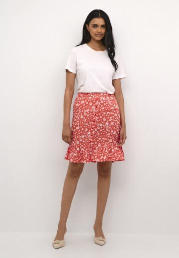 Юбка с воланами