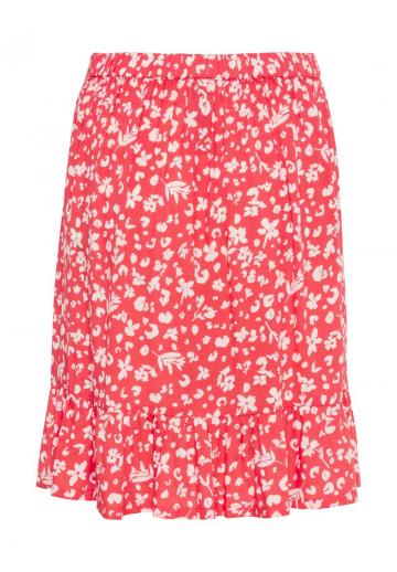 Юбка с воланами