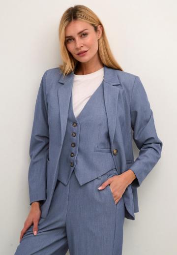 Джинсовая жилетка