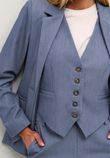 Джинсовая жилетка