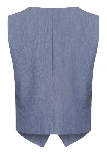 Джинсовая жилетка