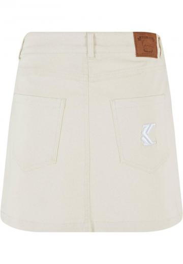 Юбка с накладными карманами