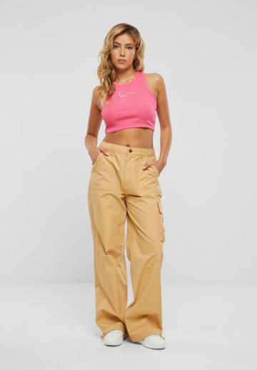 Брюки с накладными карманами