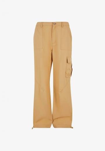 Брюки с накладными карманами