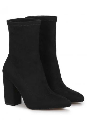 Полусапожки на высоком каблуке