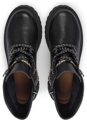 Полусапожки на высоком каблуке