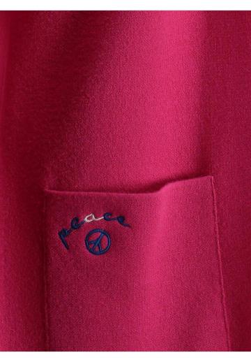 Длинный жилет