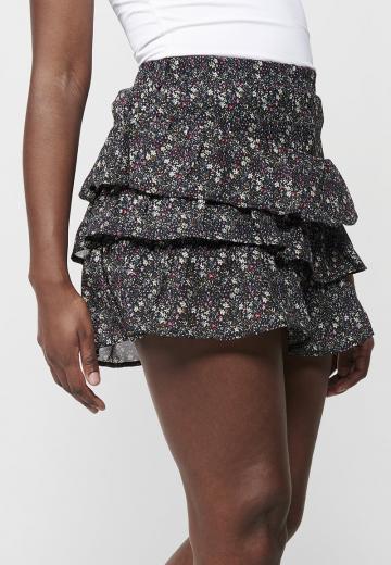 Юбка с воланами
