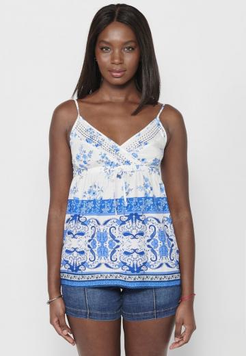 Топ на бретельках