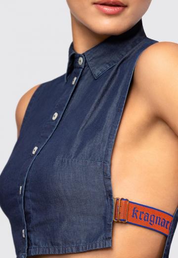 Блузка без рукавов