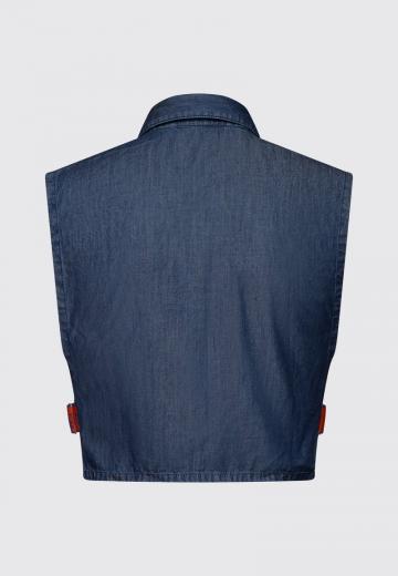 Блузка без рукавов