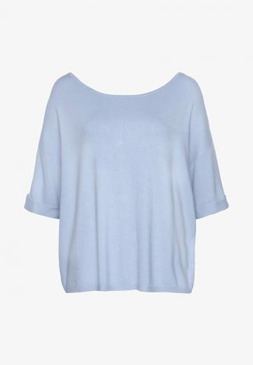 Пуловер с коротким рукавом