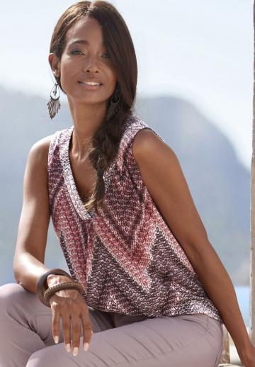 Длинный топ