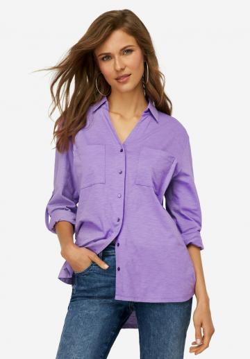 Длинная блузка