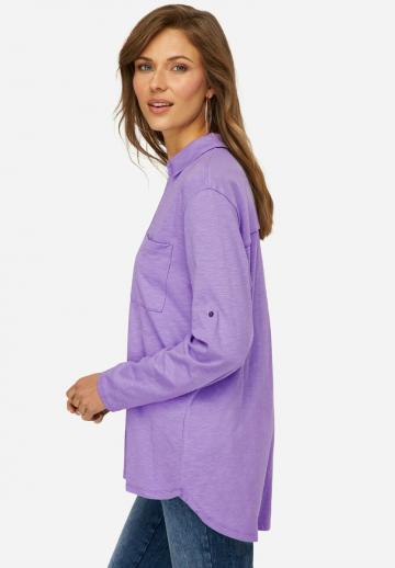 Длинная блузка