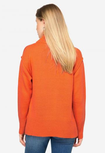 Длинный пуловер