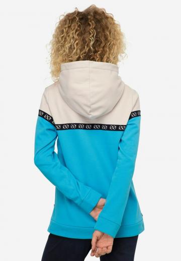 Пуловер с капюшоном