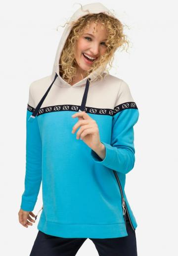 Пуловер с капюшоном