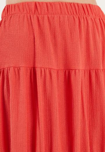 Юбка с воланами