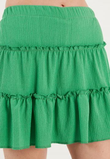Юбка с воланами