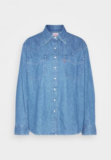 Джинсовая блузка