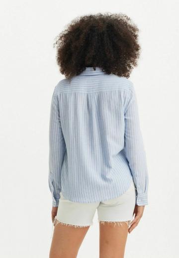 Джинсовая блузка