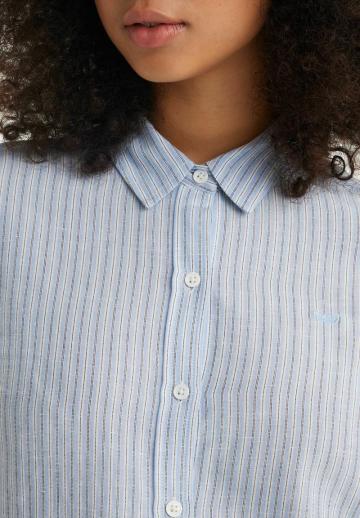 Джинсовая блузка