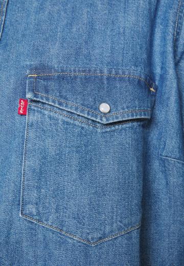 Джинсовая блузка